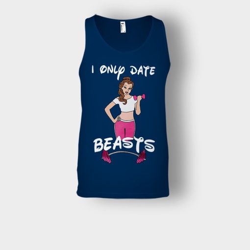 I-Only-Date-Beasts-Disney-Beauty-And-The-Beast-Unisex-Tank-Top-Navy