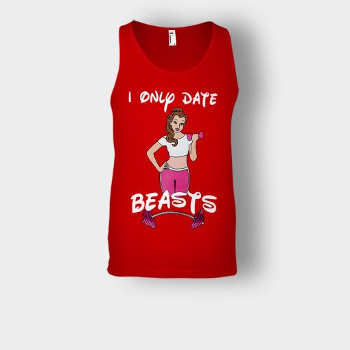 I-Only-Date-Beasts-Disney-Beauty-And-The-Beast-Unisex-Tank-Top-Red