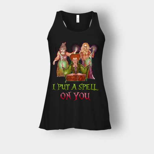 I-Put-A-Spell-Disney-Hocus-Pocus-Inspired-Bella-Womens-Flowy-Tank-Black