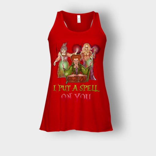 I-Put-A-Spell-Disney-Hocus-Pocus-Inspired-Bella-Womens-Flowy-Tank-Red