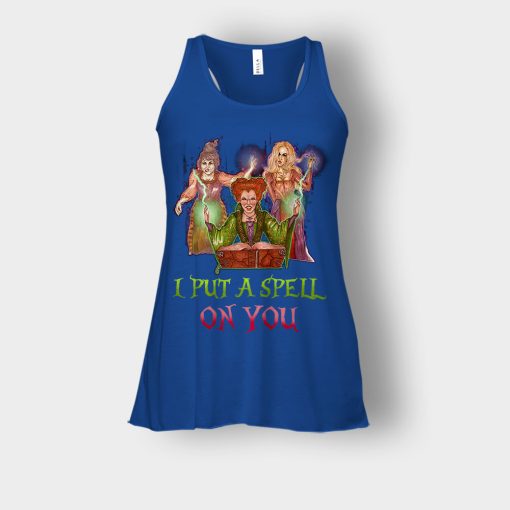 I-Put-A-Spell-Disney-Hocus-Pocus-Inspired-Bella-Womens-Flowy-Tank-Royal