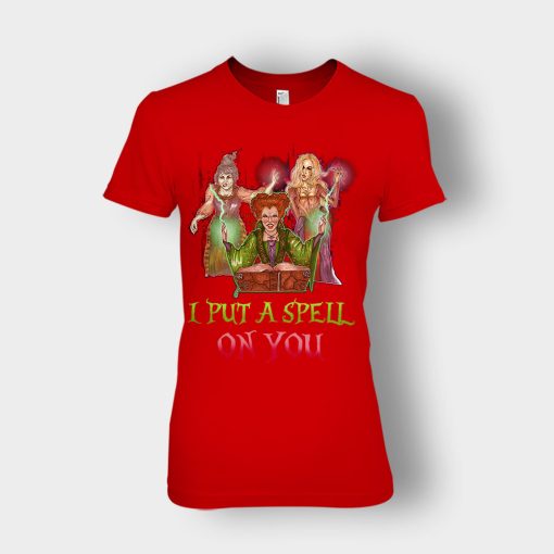 I-Put-A-Spell-Disney-Hocus-Pocus-Inspired-Ladies-T-Shirt-Red
