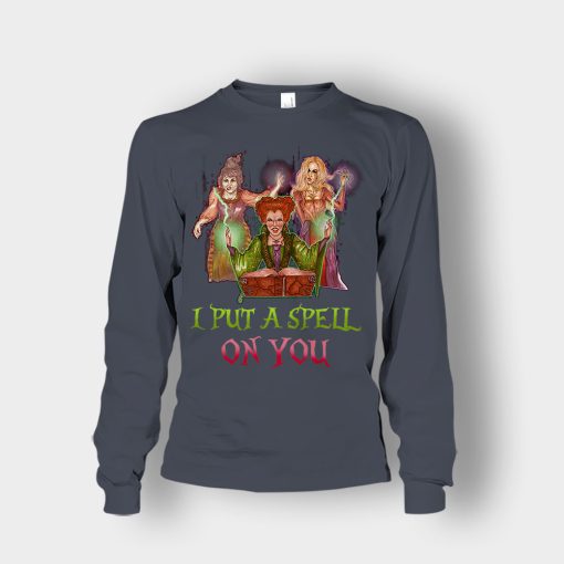 I-Put-A-Spell-Disney-Hocus-Pocus-Inspired-Unisex-Long-Sleeve-Dark-Heather