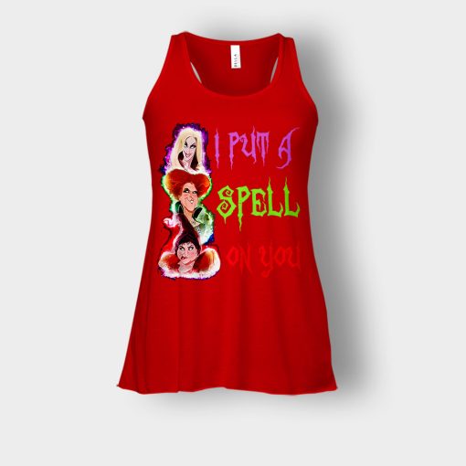 I-Put-A-Spell-For-You-Disney-Hocus-Pocus-Inspired-Bella-Womens-Flowy-Tank-Red