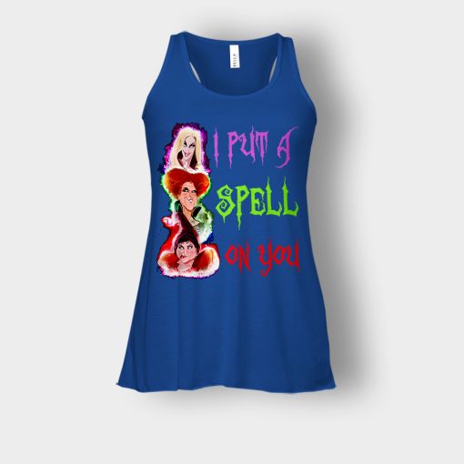 I-Put-A-Spell-For-You-Disney-Hocus-Pocus-Inspired-Bella-Womens-Flowy-Tank-Royal