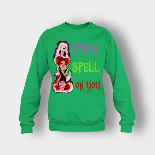 I-Put-A-Spell-For-You-Disney-Hocus-Pocus-Inspired-Crewneck-Sweatshirt-Irish-Green