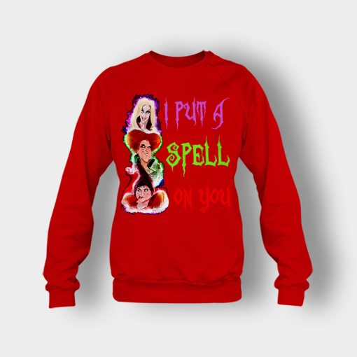 I-Put-A-Spell-For-You-Disney-Hocus-Pocus-Inspired-Crewneck-Sweatshirt-Red