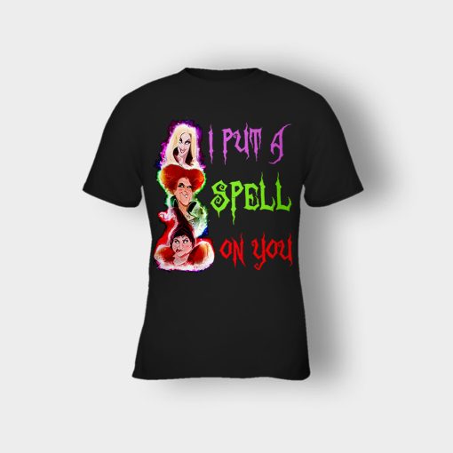 I-Put-A-Spell-For-You-Disney-Hocus-Pocus-Inspired-Kids-T-Shirt-Black