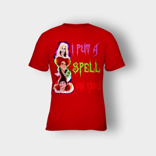 I-Put-A-Spell-For-You-Disney-Hocus-Pocus-Inspired-Kids-T-Shirt-Red