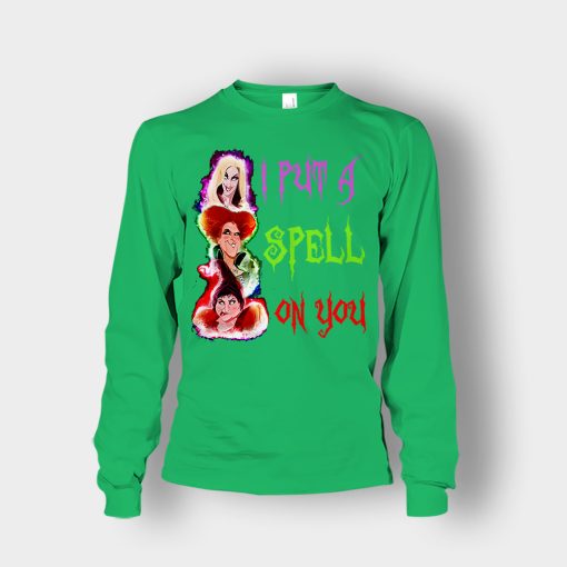 I-Put-A-Spell-For-You-Disney-Hocus-Pocus-Inspired-Unisex-Long-Sleeve-Irish-Green