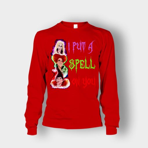 I-Put-A-Spell-For-You-Disney-Hocus-Pocus-Inspired-Unisex-Long-Sleeve-Red