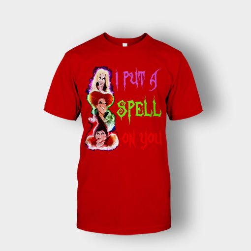 I-Put-A-Spell-For-You-Disney-Hocus-Pocus-Inspired-Unisex-T-Shirt-Red