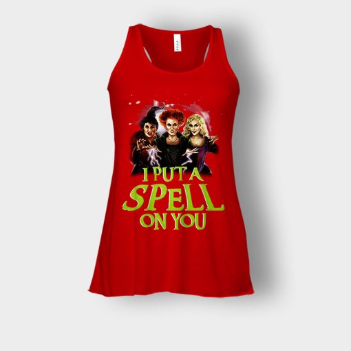 I-Put-A-Spell-On-You-Disney-Hocus-Pocus-Inspired-Bella-Womens-Flowy-Tank-Red