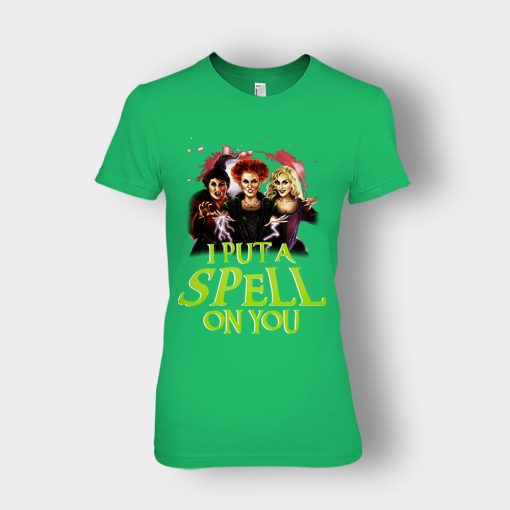 I-Put-A-Spell-On-You-Disney-Hocus-Pocus-Inspired-Ladies-T-Shirt-Irish-Green