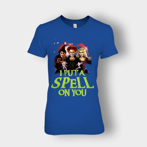 I-Put-A-Spell-On-You-Disney-Hocus-Pocus-Inspired-Ladies-T-Shirt-Royal