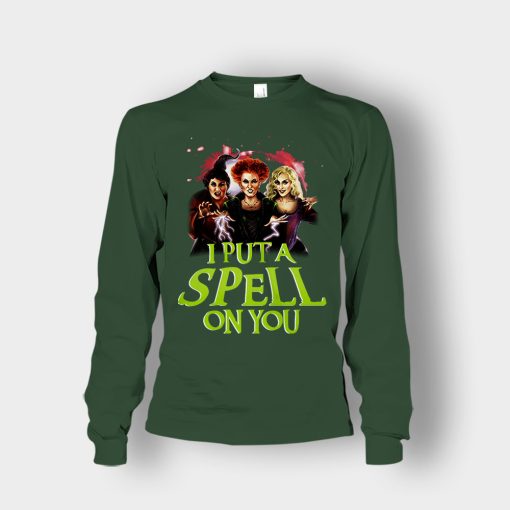 I-Put-A-Spell-On-You-Disney-Hocus-Pocus-Inspired-Unisex-Long-Sleeve-Forest