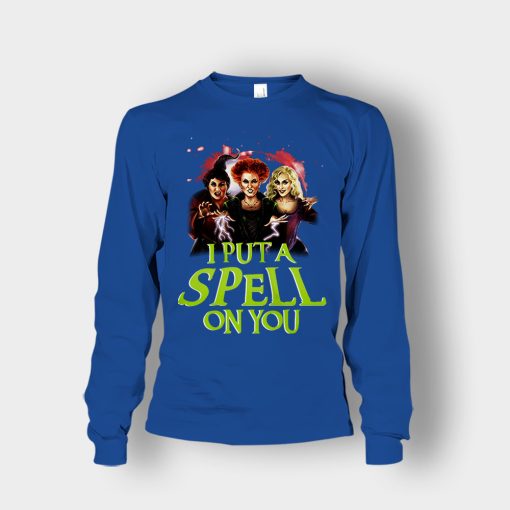 I-Put-A-Spell-On-You-Disney-Hocus-Pocus-Inspired-Unisex-Long-Sleeve-Royal