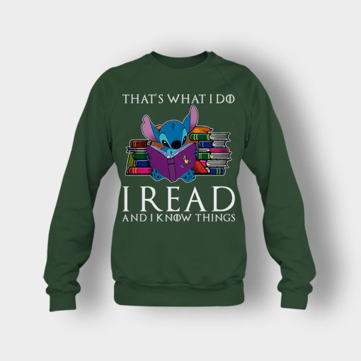 I-Read-And-I-Know-Things-Disney-Lilo-And-Stitch-Crewneck-Sweatshirt-Forest