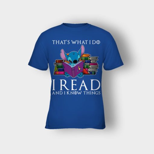 I-Read-And-I-Know-Things-Disney-Lilo-And-Stitch-Kids-T-Shirt-Royal