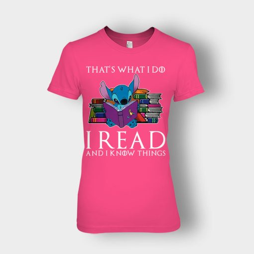 I-Read-And-I-Know-Things-Disney-Lilo-And-Stitch-Ladies-T-Shirt-Heliconia