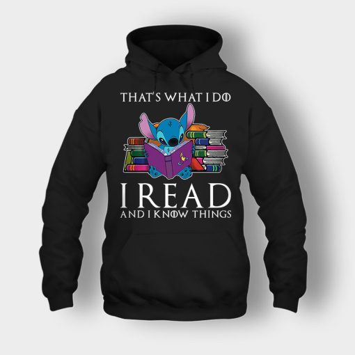 I-Read-And-I-Know-Things-Disney-Lilo-And-Stitch-Unisex-Hoodie-Black