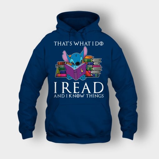 I-Read-And-I-Know-Things-Disney-Lilo-And-Stitch-Unisex-Hoodie-Navy