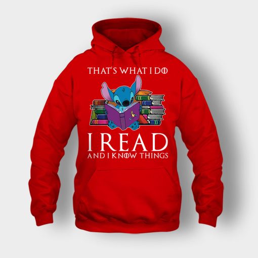 I-Read-And-I-Know-Things-Disney-Lilo-And-Stitch-Unisex-Hoodie-Red