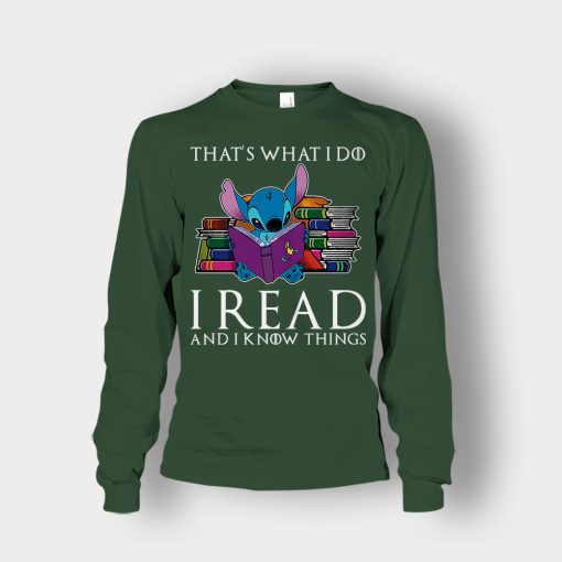 I-Read-And-I-Know-Things-Disney-Lilo-And-Stitch-Unisex-Long-Sleeve-Forest