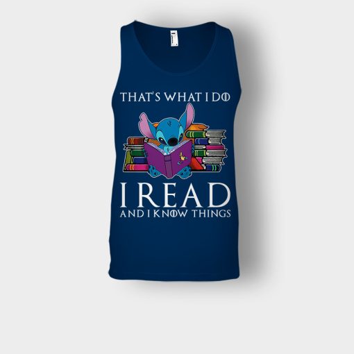 I-Read-And-I-Know-Things-Disney-Lilo-And-Stitch-Unisex-Tank-Top-Navy