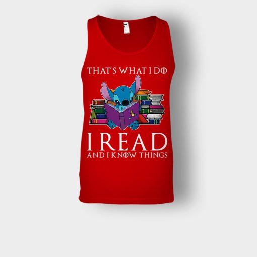 I-Read-And-I-Know-Things-Disney-Lilo-And-Stitch-Unisex-Tank-Top-Red