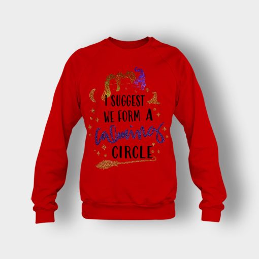 I-Suggest-We-Form-A-Calming-Circle-Halloween-Disney-Hocus-Pocus-Crewneck-Sweatshirt-Red