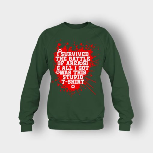 I-survived-the-battle-of-the-Area-51-Crewneck-Sweatshirt-Forest