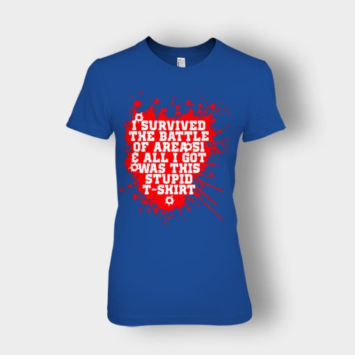 I-survived-the-battle-of-the-Area-51-Ladies-T-Shirt-Royal
