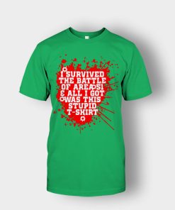 I-survived-the-battle-of-the-Area-51-Unisex-T-Shirt-Irish-Green