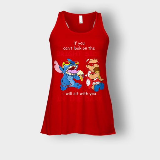 If-You-Cant-Look-In-A-Bright-Side-Disney-Lilo-And-Stitch-Bella-Womens-Flowy-Tank-Red