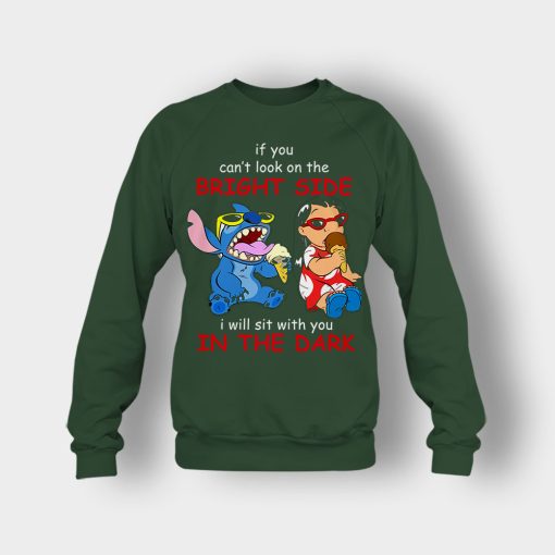 If-You-Cant-Look-In-A-Bright-Side-Disney-Lilo-And-Stitch-Crewneck-Sweatshirt-Forest