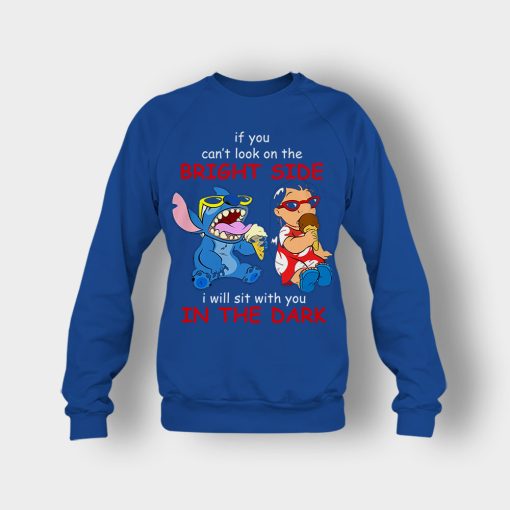 If-You-Cant-Look-In-A-Bright-Side-Disney-Lilo-And-Stitch-Crewneck-Sweatshirt-Royal