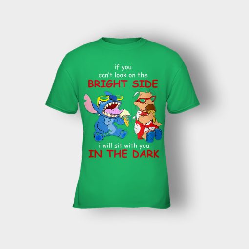 If-You-Cant-Look-In-A-Bright-Side-Disney-Lilo-And-Stitch-Kids-T-Shirt-Irish-Green