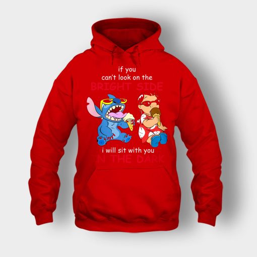 If-You-Cant-Look-In-A-Bright-Side-Disney-Lilo-And-Stitch-Unisex-Hoodie-Red