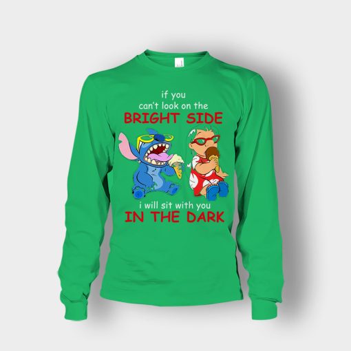 If-You-Cant-Look-In-A-Bright-Side-Disney-Lilo-And-Stitch-Unisex-Long-Sleeve-Irish-Green