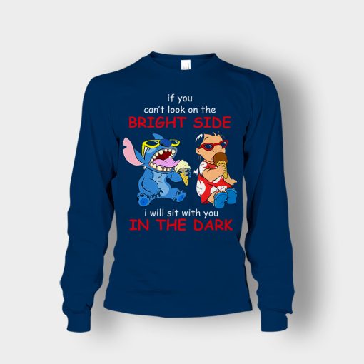 If-You-Cant-Look-In-A-Bright-Side-Disney-Lilo-And-Stitch-Unisex-Long-Sleeve-Navy