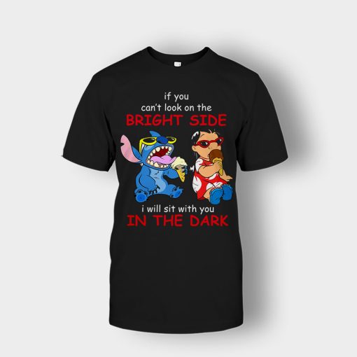 If-You-Cant-Look-In-A-Bright-Side-Disney-Lilo-And-Stitch-Unisex-T-Shirt-Black