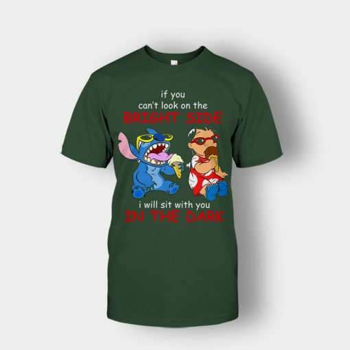 If-You-Cant-Look-In-A-Bright-Side-Disney-Lilo-And-Stitch-Unisex-T-Shirt-Forest