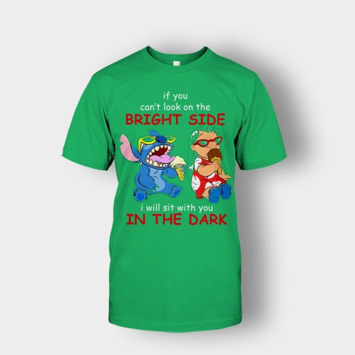 If-You-Cant-Look-In-A-Bright-Side-Disney-Lilo-And-Stitch-Unisex-T-Shirt-Irish-Green