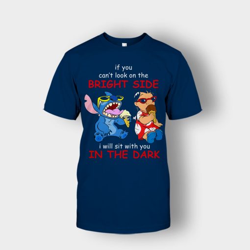 If-You-Cant-Look-In-A-Bright-Side-Disney-Lilo-And-Stitch-Unisex-T-Shirt-Navy