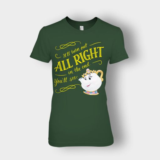 Ill-Turn-Out-All-Right-In-The-End-Disney-Beauty-And-The-Beast-Ladies-T-Shirt-Forest