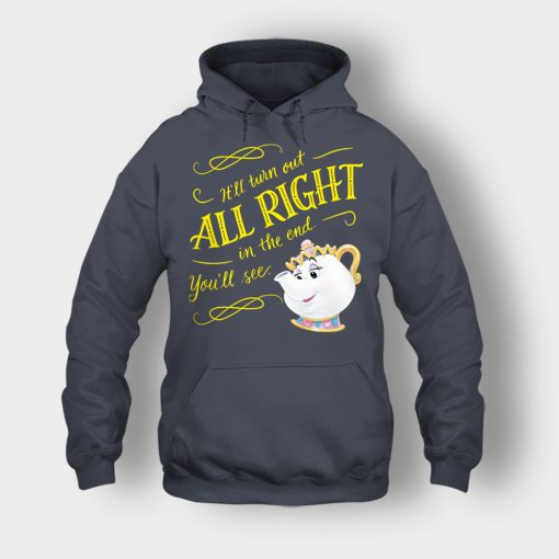 Ill-Turn-Out-All-Right-In-The-End-Disney-Beauty-And-The-Beast-Unisex-Hoodie-Dark-Heather