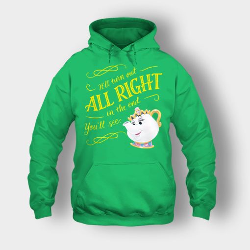 Ill-Turn-Out-All-Right-In-The-End-Disney-Beauty-And-The-Beast-Unisex-Hoodie-Irish-Green