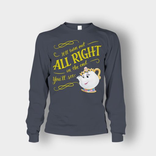 Ill-Turn-Out-All-Right-In-The-End-Disney-Beauty-And-The-Beast-Unisex-Long-Sleeve-Dark-Heather