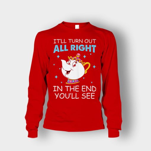 Ill-Turn-Out-All-Right-In-The-End-Youll-See-Disney-Beauty-And-The-Beast-Unisex-Long-Sleeve-Red